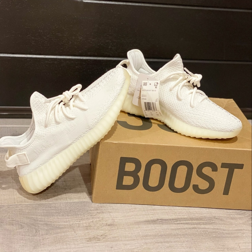 Brand new white Yeezy Boost 350